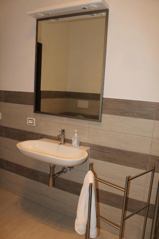 Koupelna v ubytování B&B Volga Twentyone