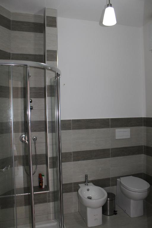 Koupelna v ubytování B&B Volga Twentyone