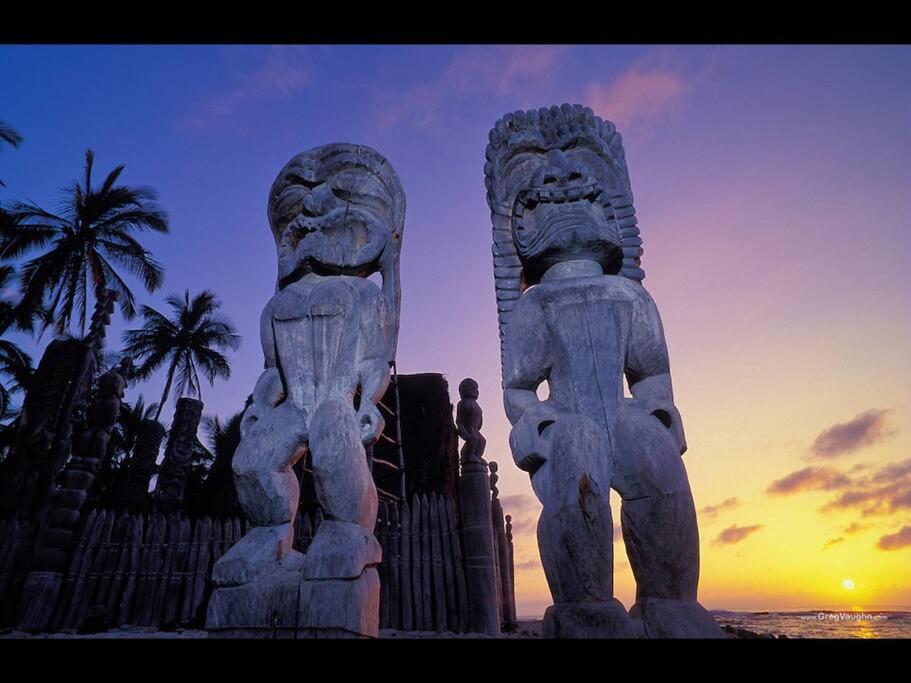 Main Hale on Ohia Malu Sanctuary in South Kona, Papa Bay Estates