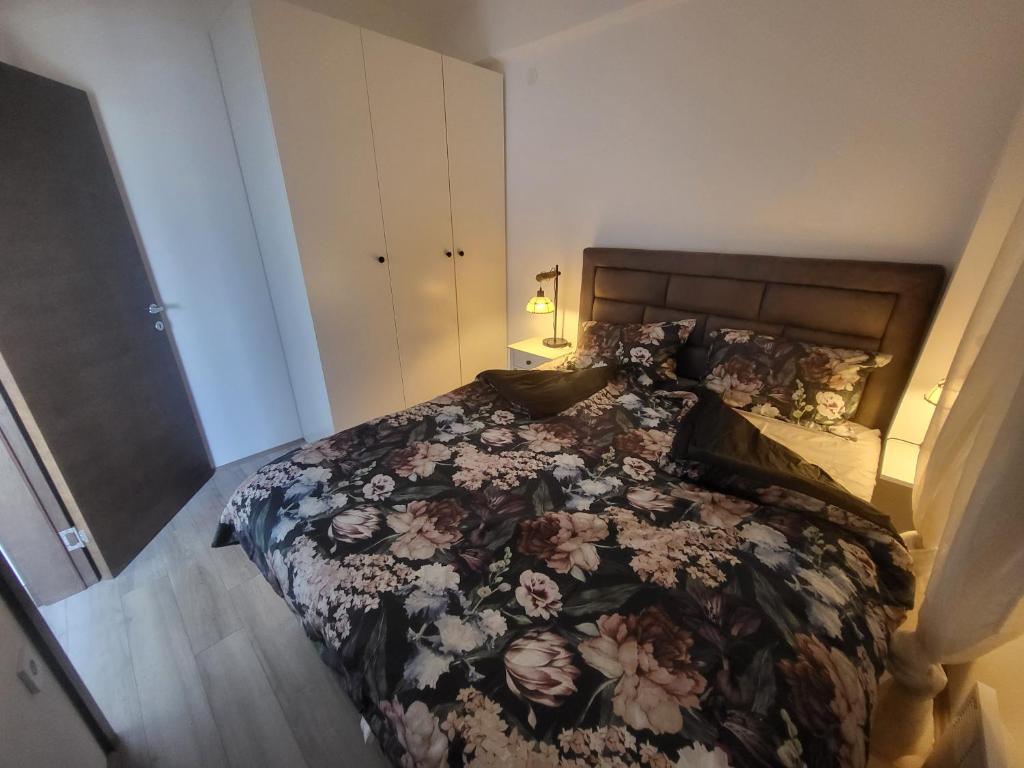 Postel nebo postele na pokoji v ubytování Azur