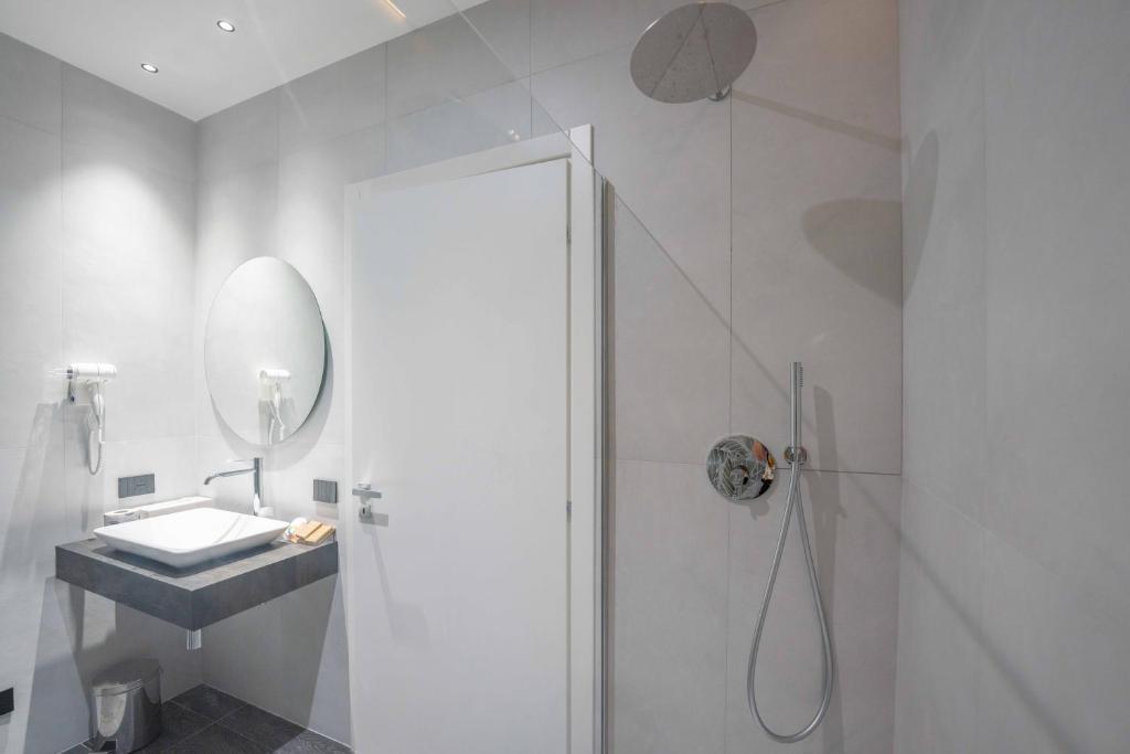 Koupelna v ubytování ML luxury room