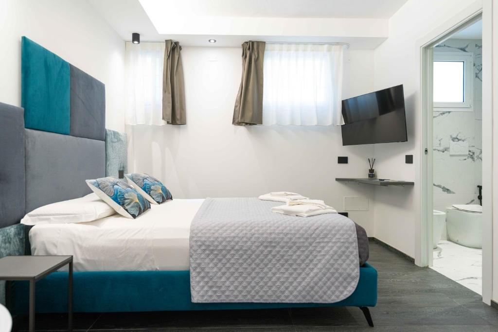 Postel nebo postele na pokoji v ubytování ML luxury room