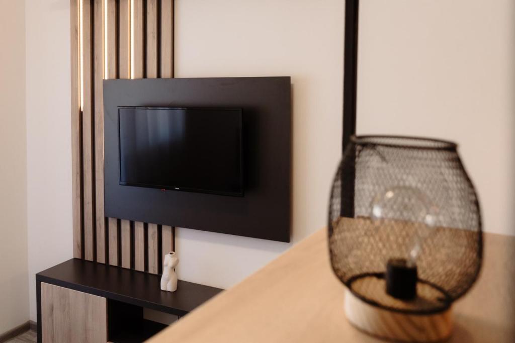 TV o dispositivi per l'intrattenimento presso Apartman Resident