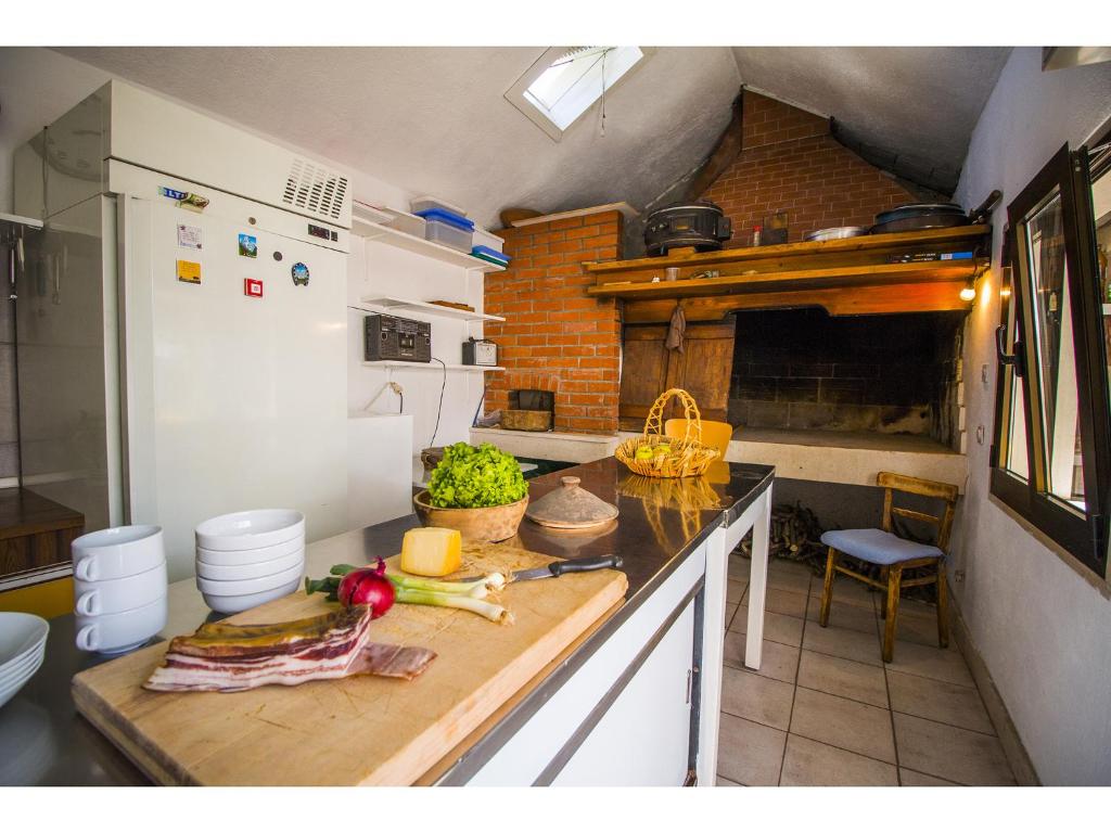 Kuchyň nebo kuchyňský kout v ubytování Bol Residence