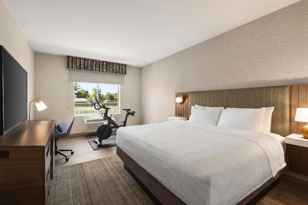 Hampton Inn Stockton, Ca - Chambre Royale Avec Salle De Fitness