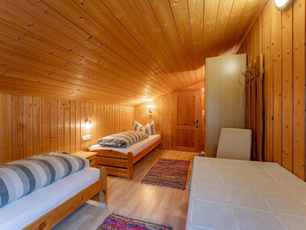 Posteľ alebo postele v izbe v ubytovaní Haus Juen II