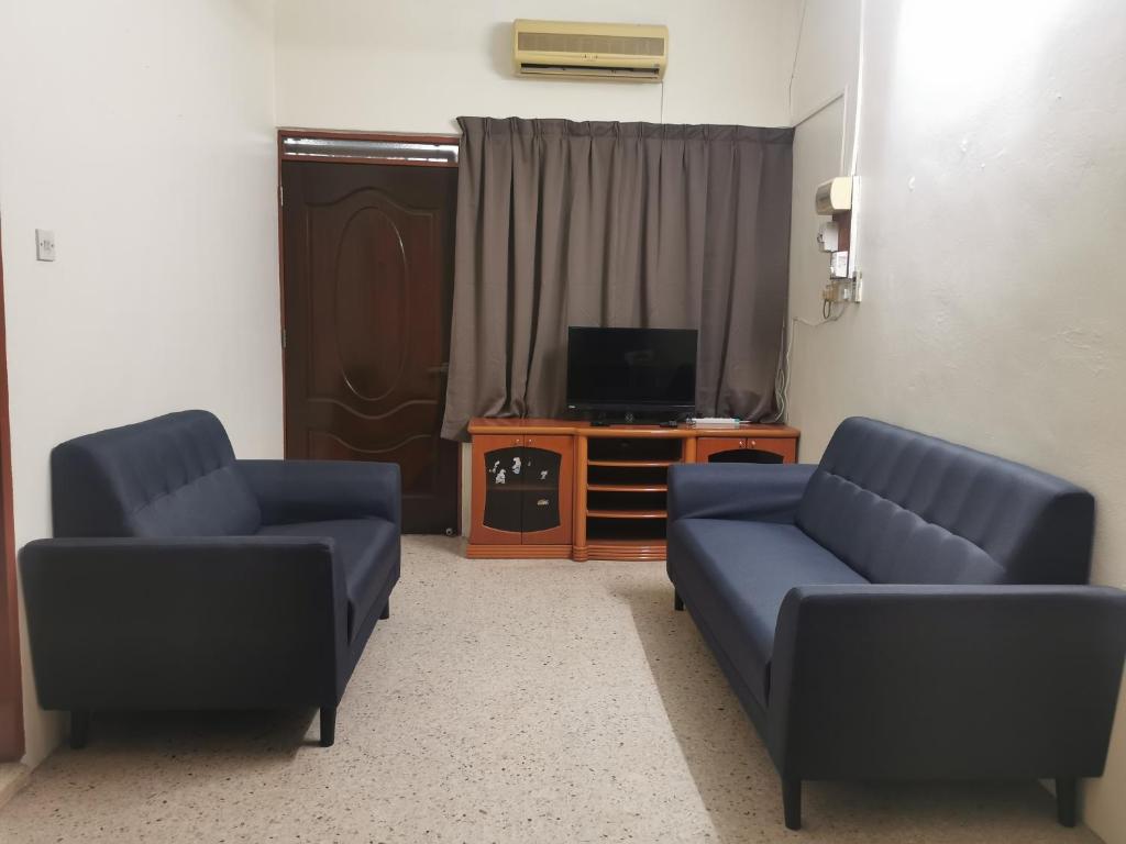 Posezení v ubytování Homestay Taman Mas, Kg Koh