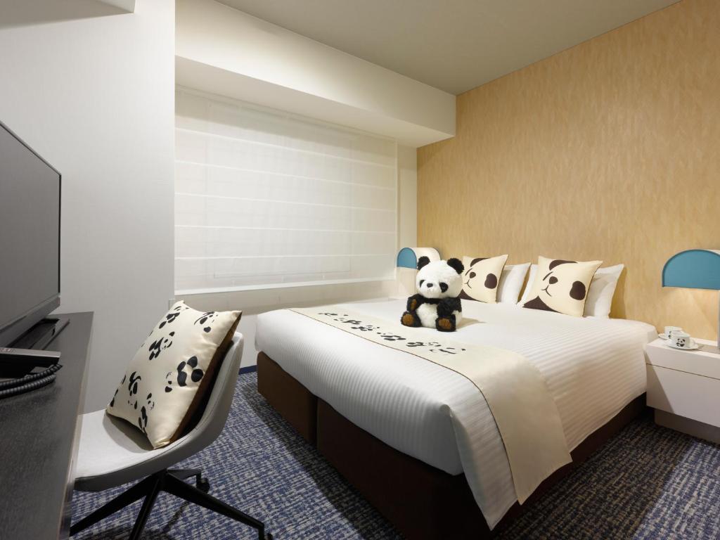 TV a/nebo společenská místnost v ubytování Mitsui Garden Hotel Ueno