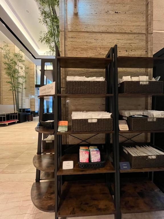 Postel nebo postele na pokoji v ubytování KOKO HOTEL Premier Kanazawa Korinbo
