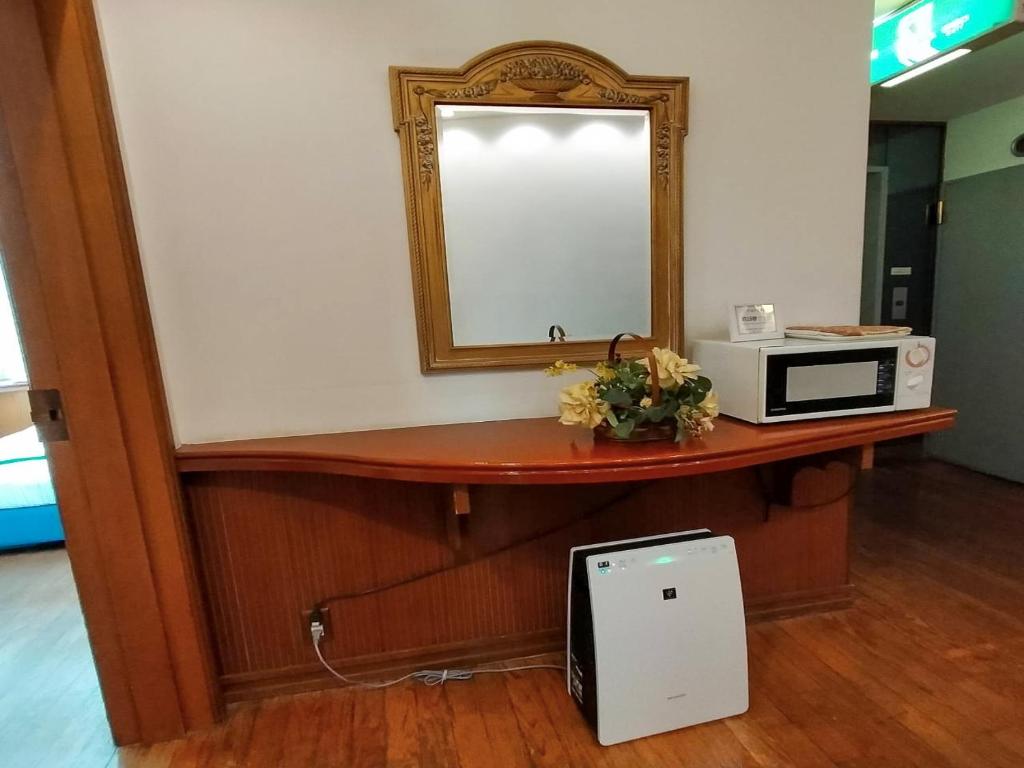 Kuchyň nebo kuchyňský kout v ubytování HOTEL POSH