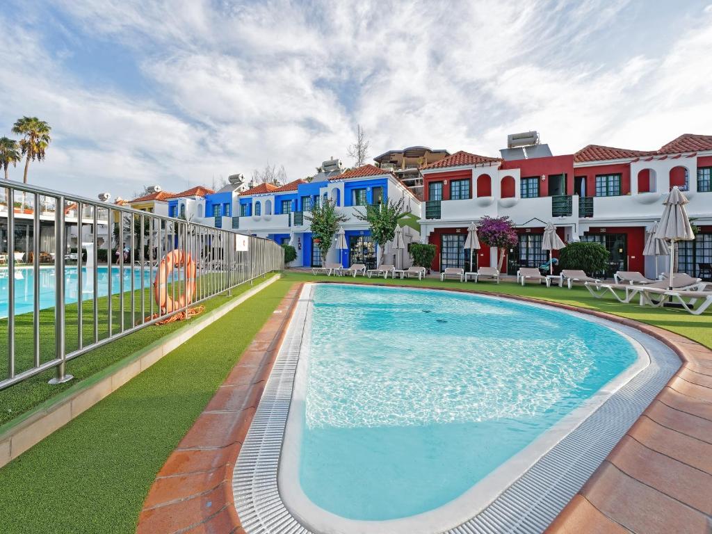 Bazén v ubytovaní Bungalows Vistaflor alebo v jeho blízkosti