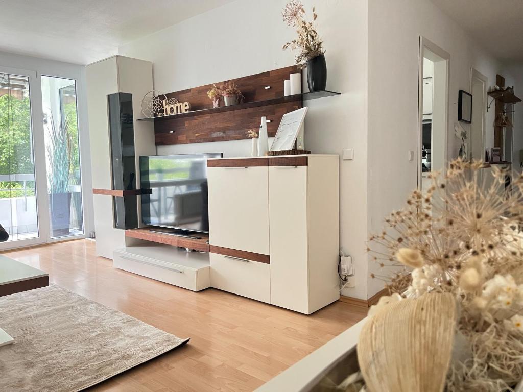 Kuchyň nebo kuchyňský kout v ubytování Steinach Apartment