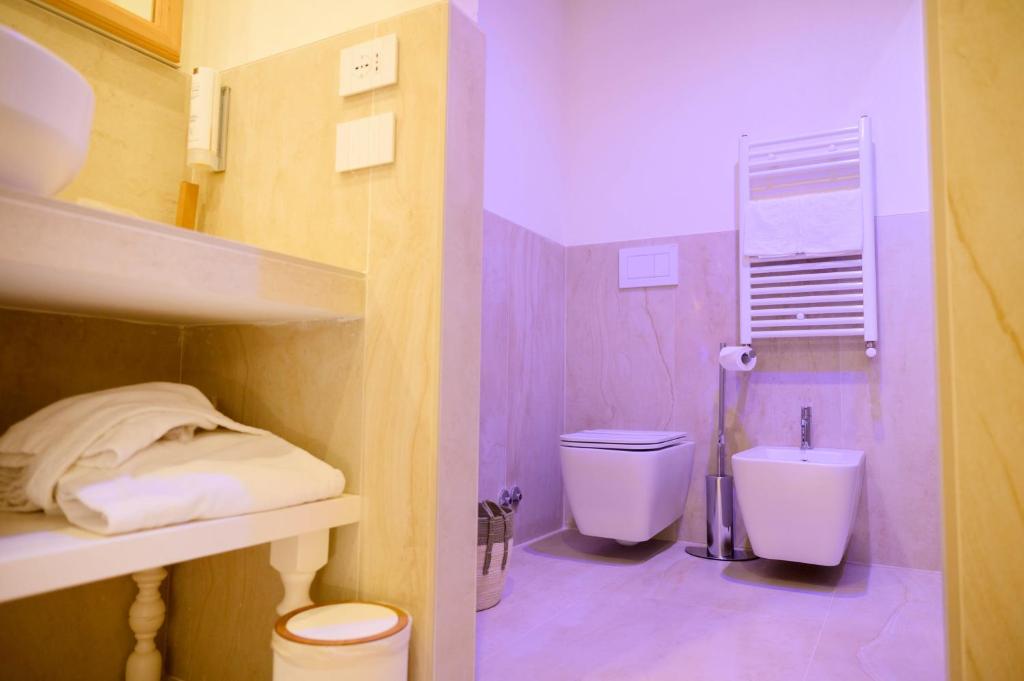 Koupelna v ubytování Regiohotel Manfredi