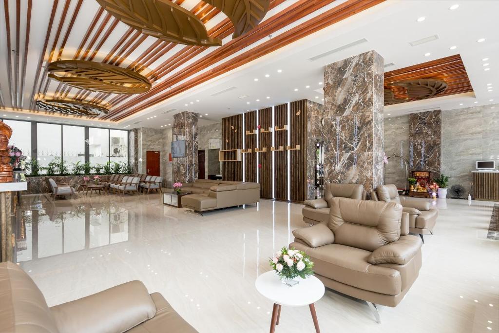 Posezení v ubytování Aria Grand Hotel & Spa