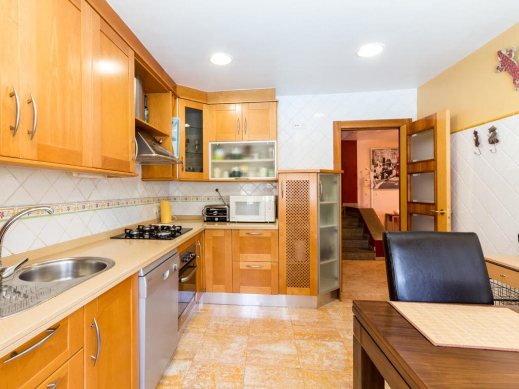 Kuchyň nebo kuchyňský kout v ubytování Casa samia