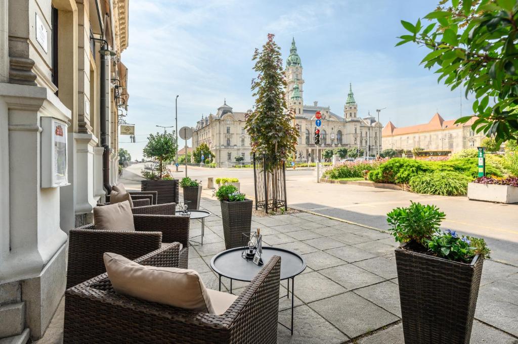 Istumisnurk majutusasutuses Danubius Hotel Raba