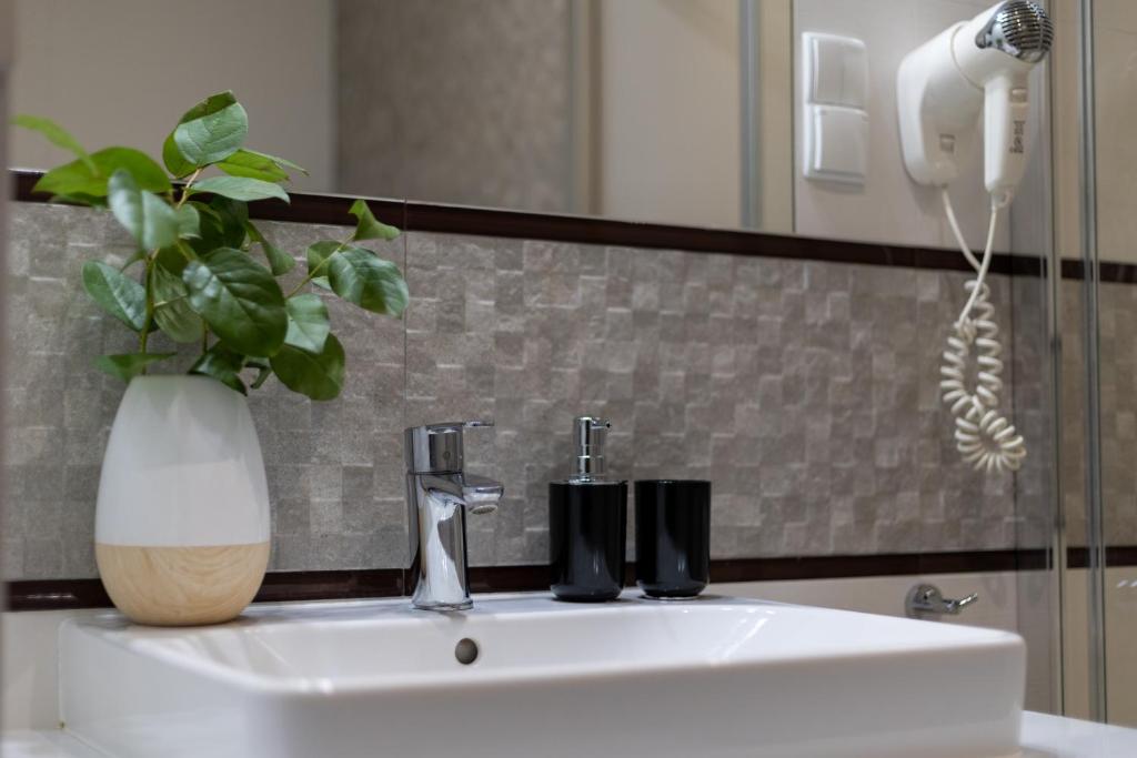Kúpeľňa v ubytovaní Apartament 24 AbsyntApart Rynek Wrocław