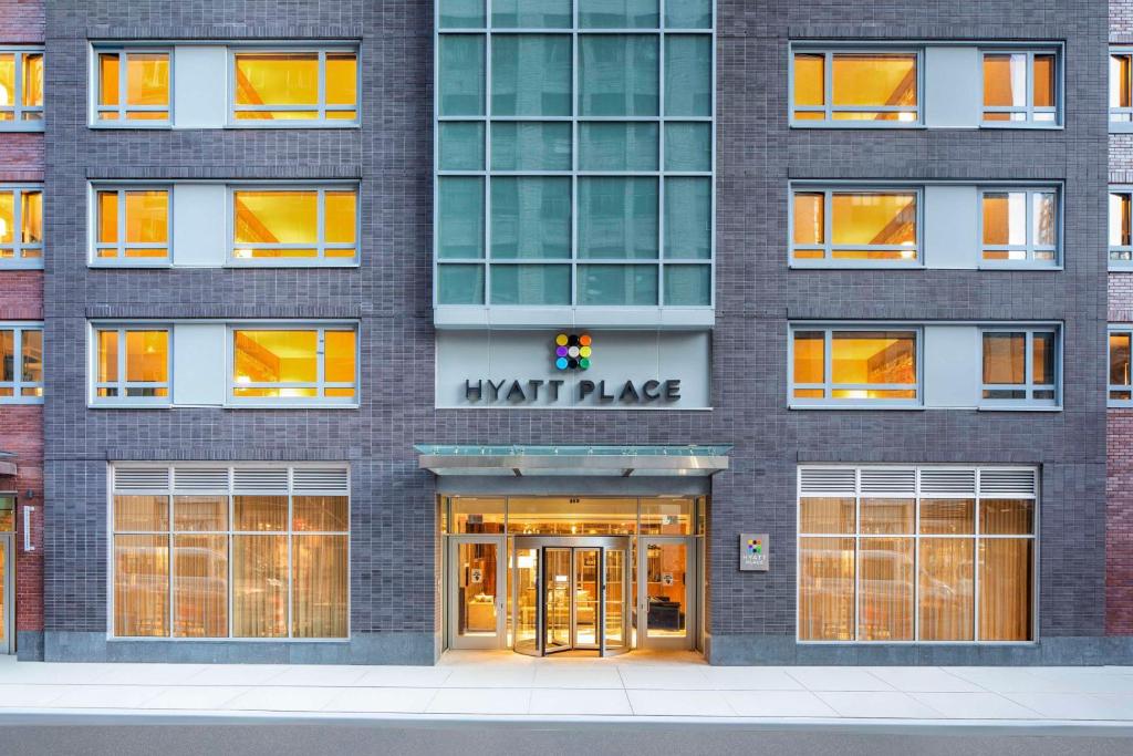 an office building with the entrance to a work place at Hyatt Place New York City/Times Square in New York