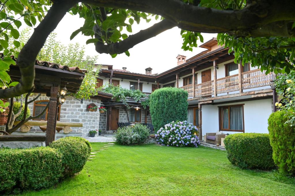 Zahrada ubytování Klecherova House
