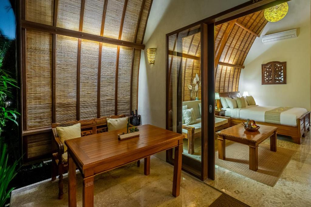 Posezení v ubytování Klumpu Bali Resort