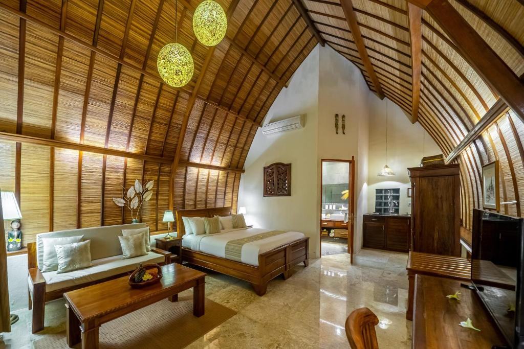 Posezení v ubytování Klumpu Bali Resort