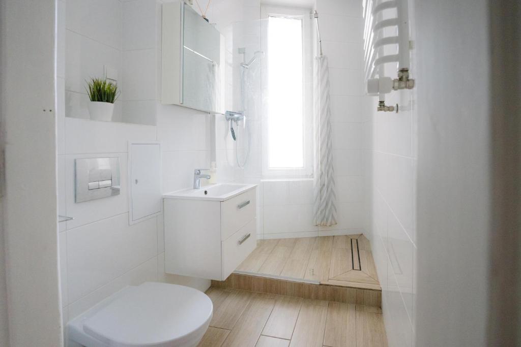 Kúpeľňa v ubytovaní Restful Stay Apartment