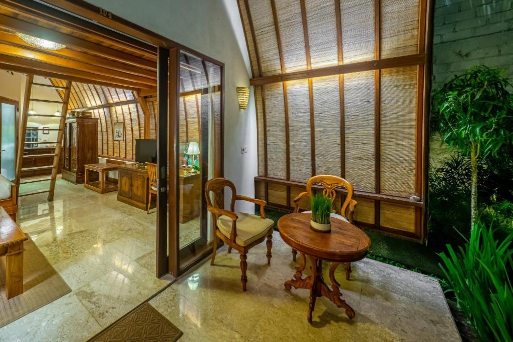 Posezení v ubytování Klumpu Bali Resort