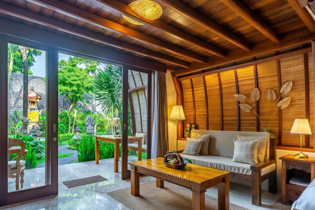Posezení v ubytování Klumpu Bali Resort