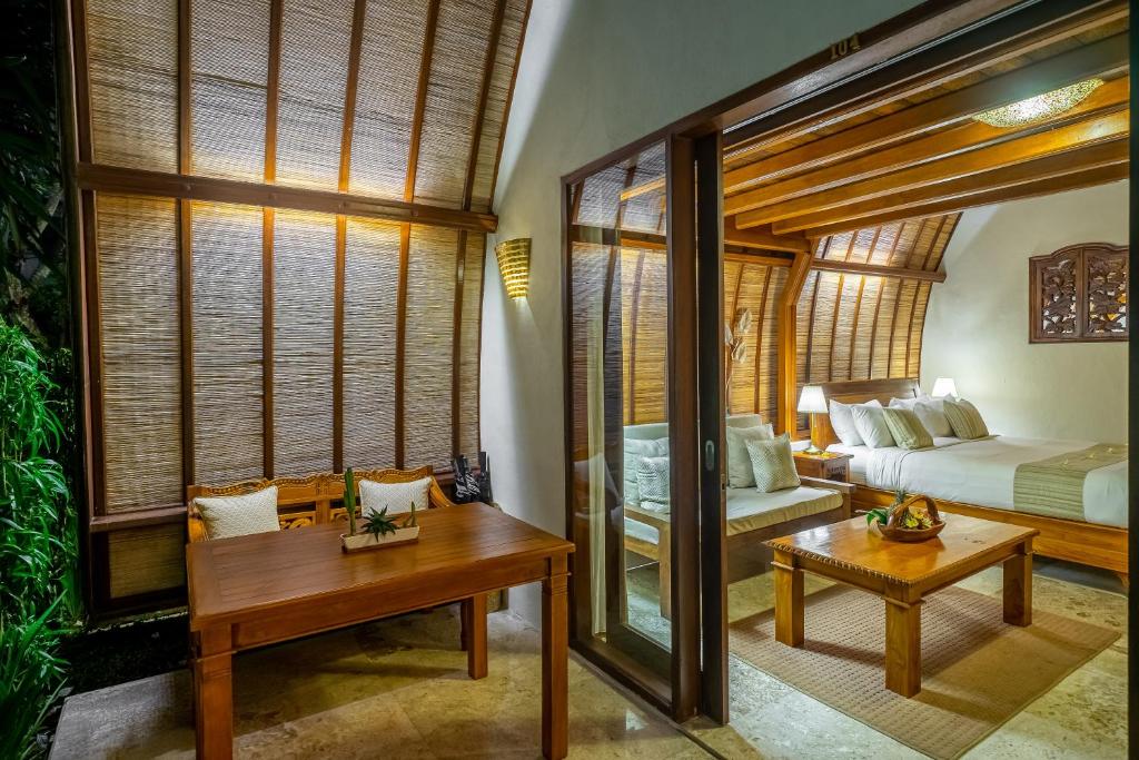 Posezení v ubytování Klumpu Bali Resort