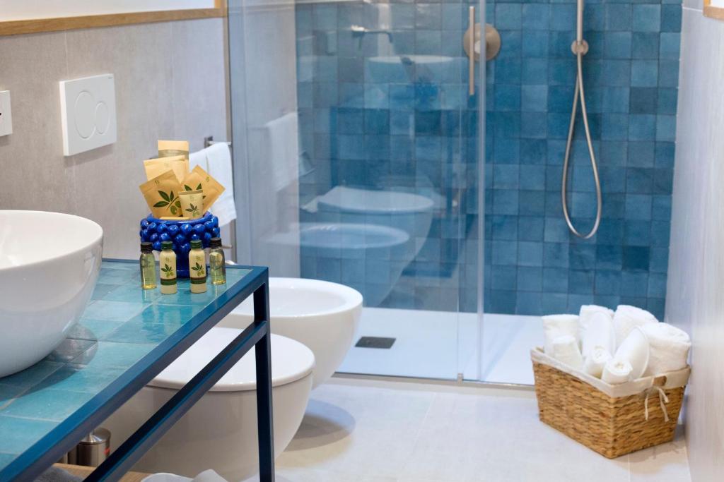 Koupelna v ubytování Estate4home - Suites 21