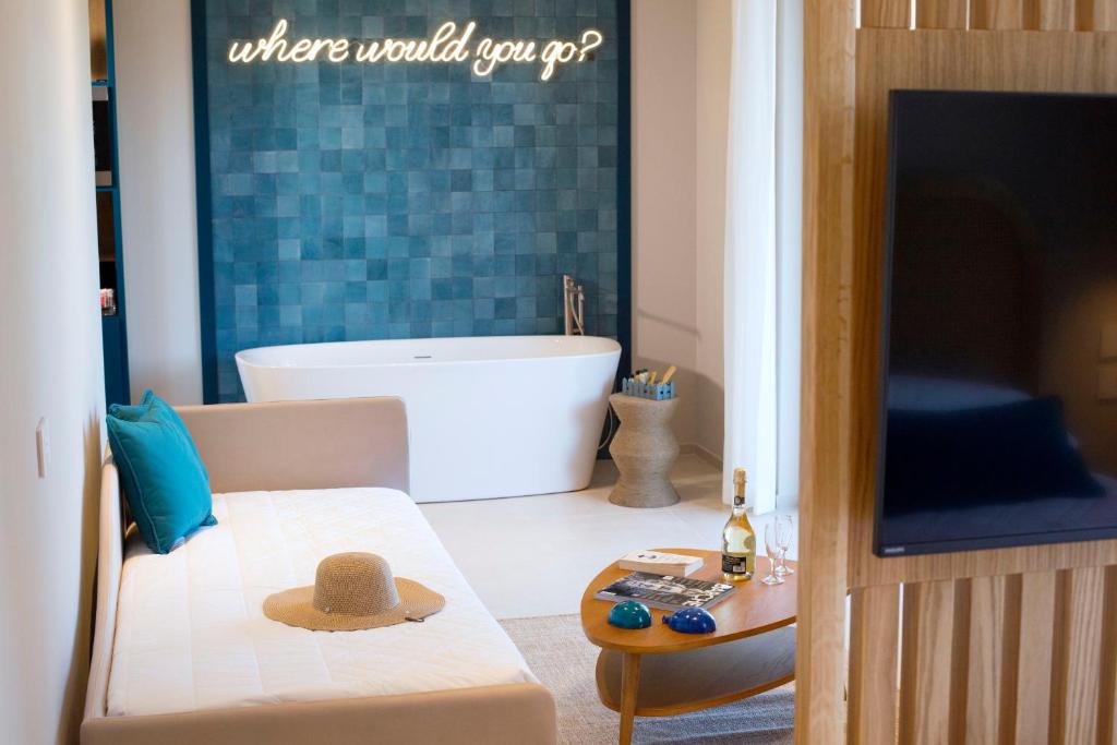 Postel nebo postele na pokoji v ubytování Estate4home - Suites 21