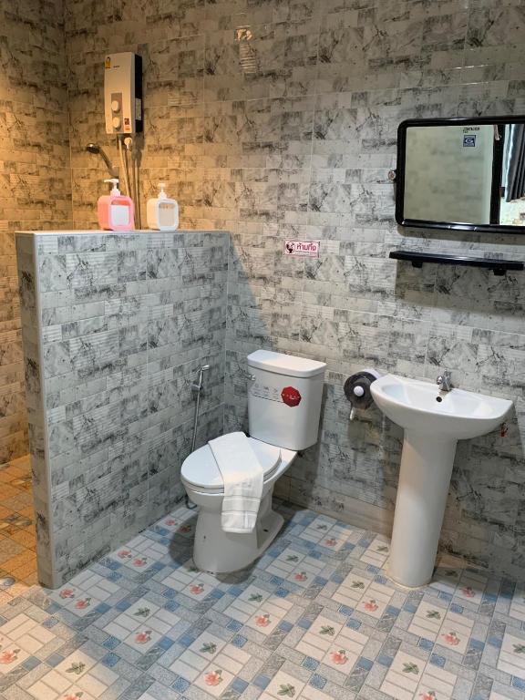 Koupelna v ubytování D-2 Home