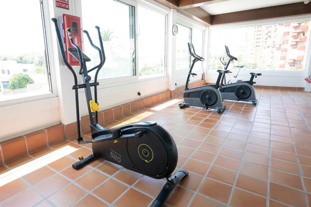 Posilňovňa alebo fitness centrum v ubytovaní Destinos de Sol La Minería Roquetas de Mar