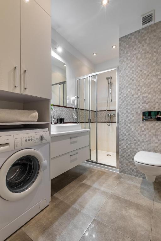 Kúpeľňa v ubytovaní Apartament 24 AbsyntApart Rynek Wrocław
