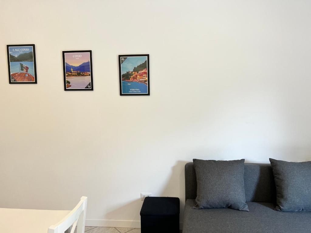 Posezení v ubytování JACAM home free parking Como