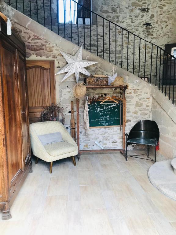 Fotografie z fotogalerie ubytování ferme st pierre 2 suites avec repas, piscine, clim, cheminée ou baignoire spa v destinaci Chabeuil