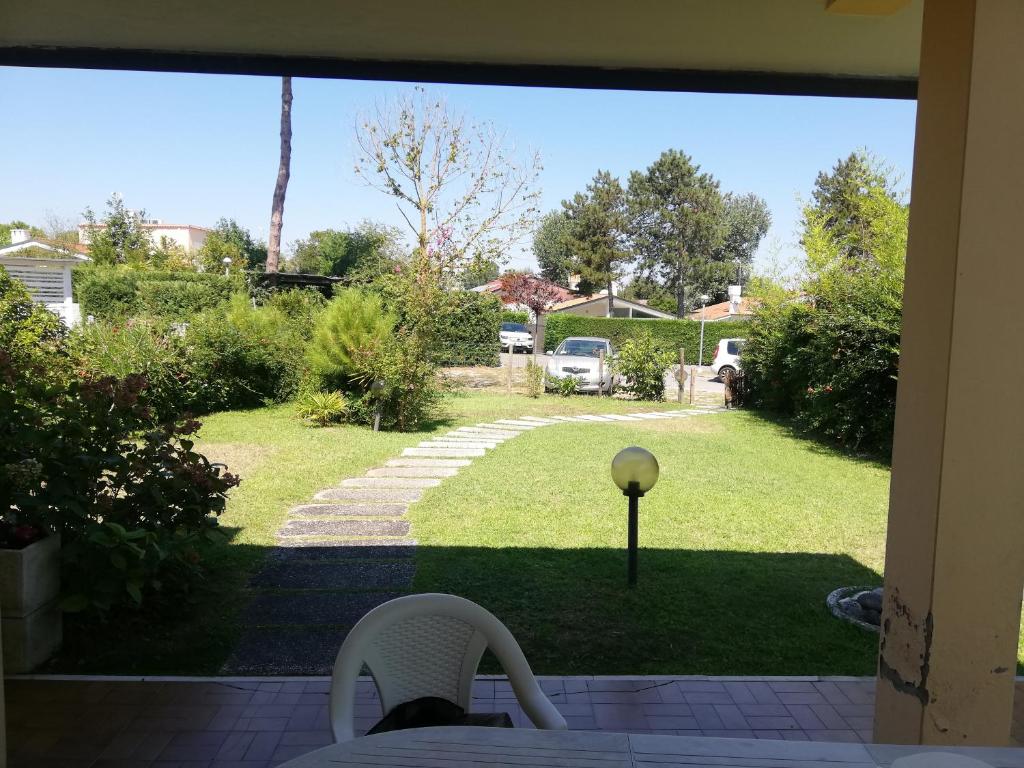 Zahrada ubytování Villa Albarella