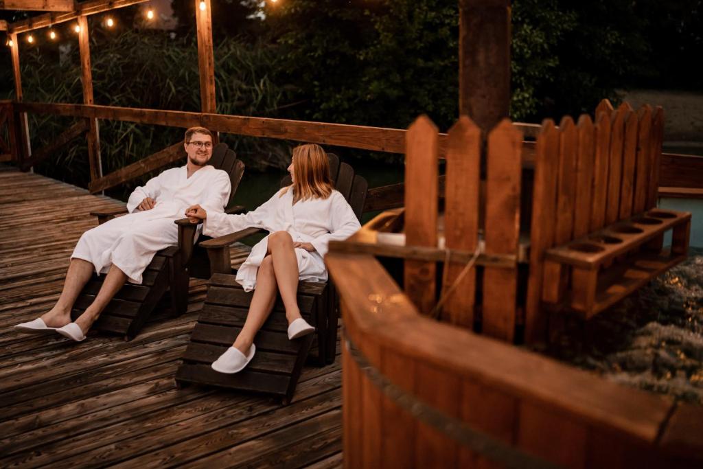 Hostia v ubytovaní Hotel Przy Dworze
