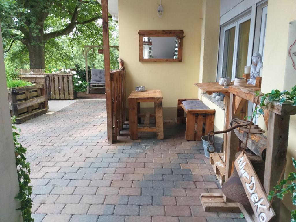 Balkón nebo terasa v ubytování Hotel Klinger