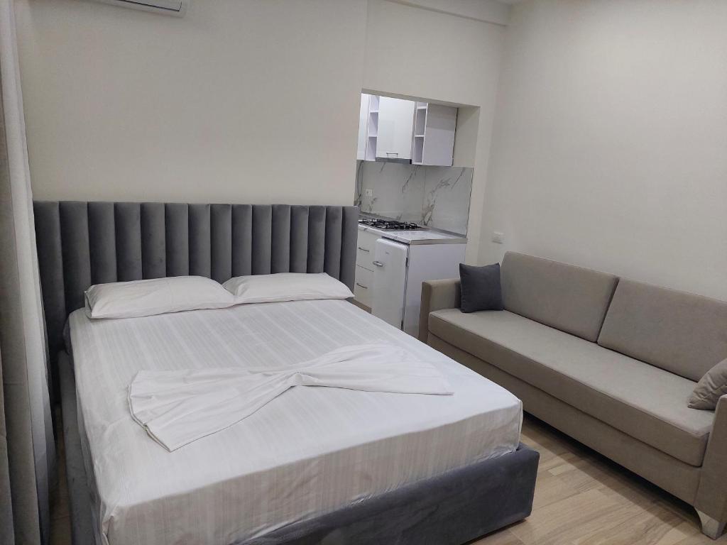 Postel nebo postele na pokoji v ubytování SOLE INN