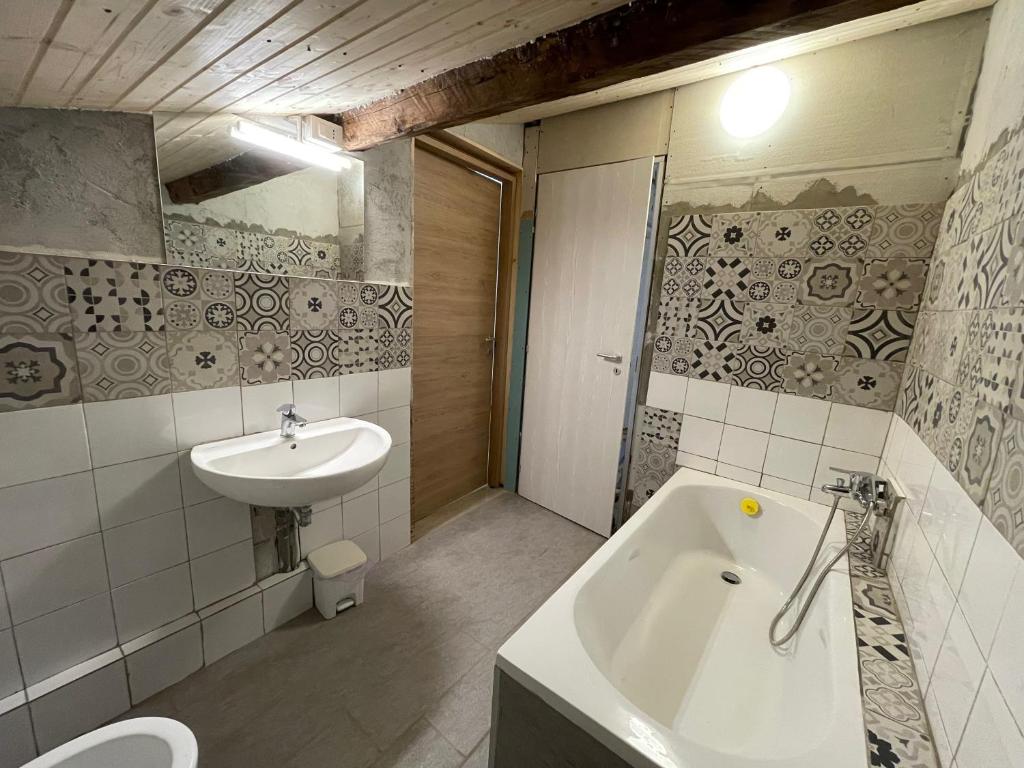 Koupelna v ubytování Apartment Versilia
