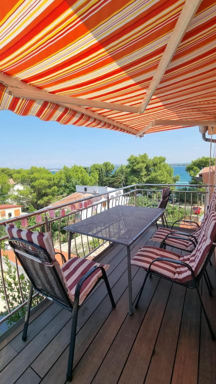 Balkón nebo terasa v ubytování Apartments Ori