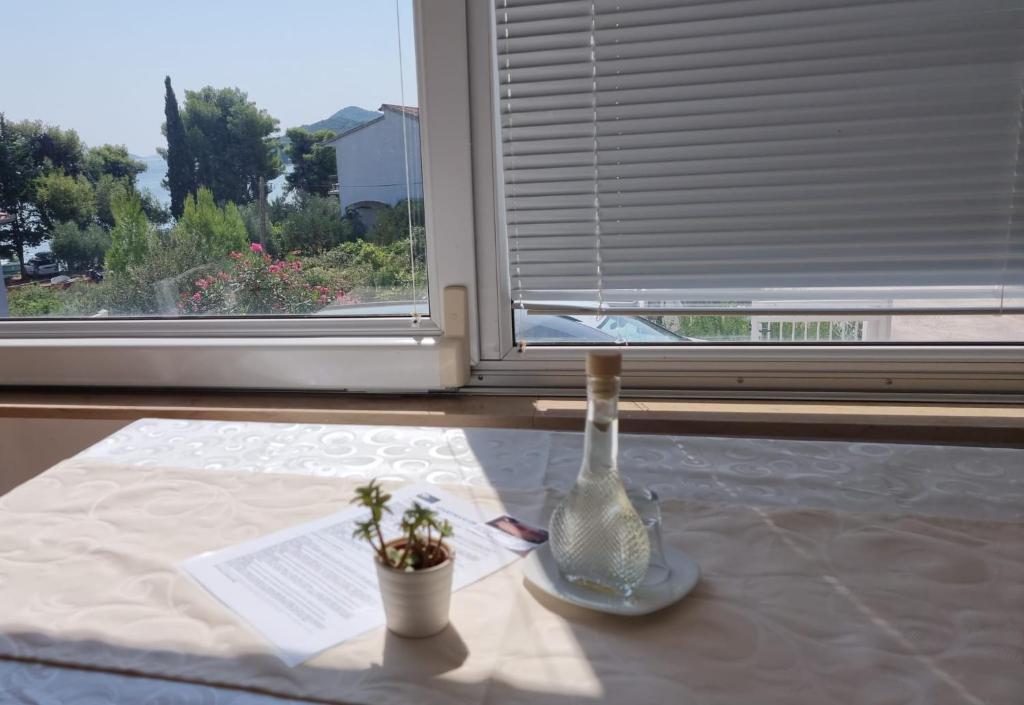 Nespecifikovaný výhled na hory nebo výhled na hory při pohledu z apartmánu