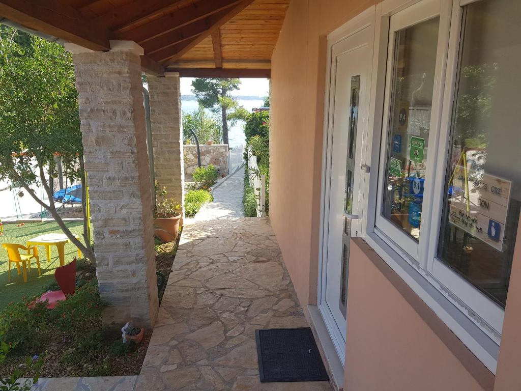 Zahrada ubytování Apartments Ori