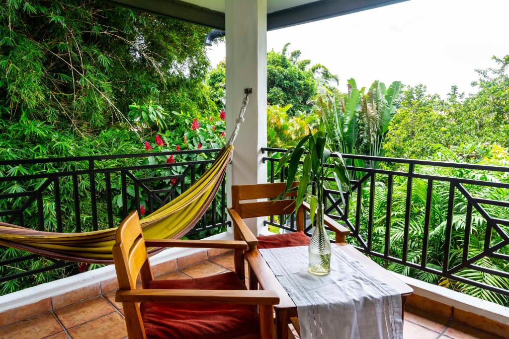 Balkón nebo terasa v ubytování Hotel Isla Verde