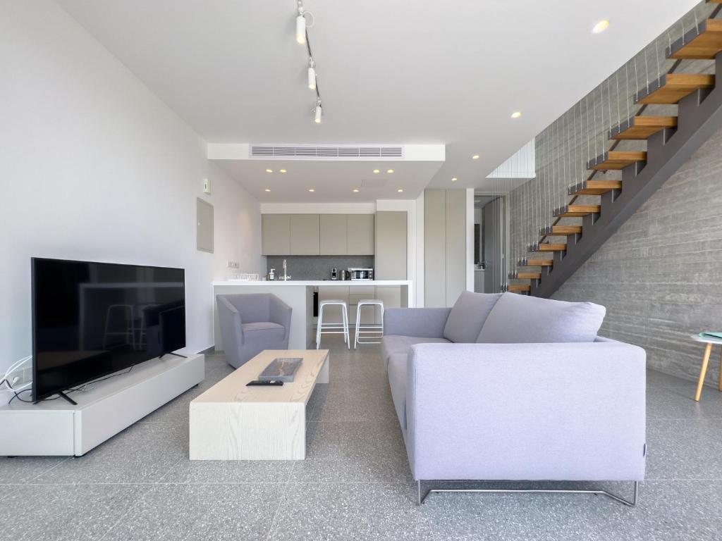 Posezení v ubytování Sunset Park Villas