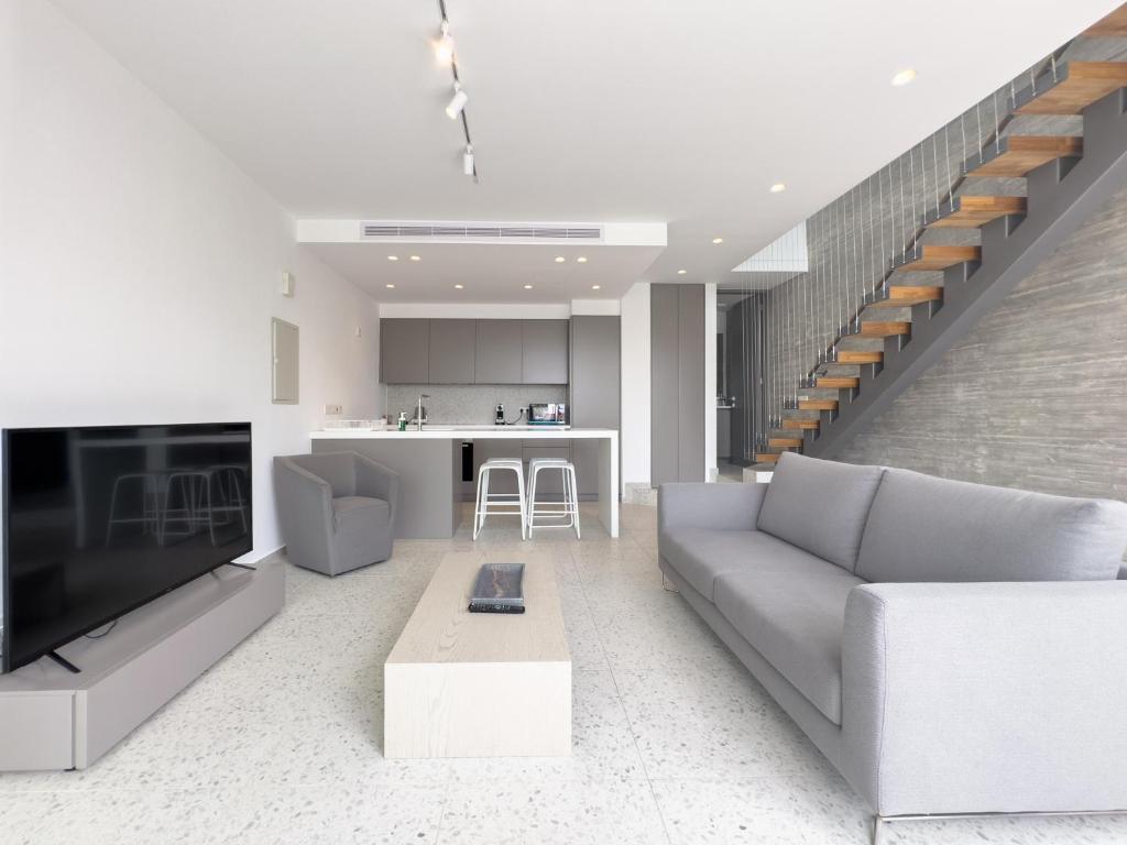 Posezení v ubytování Sunset Park Villas