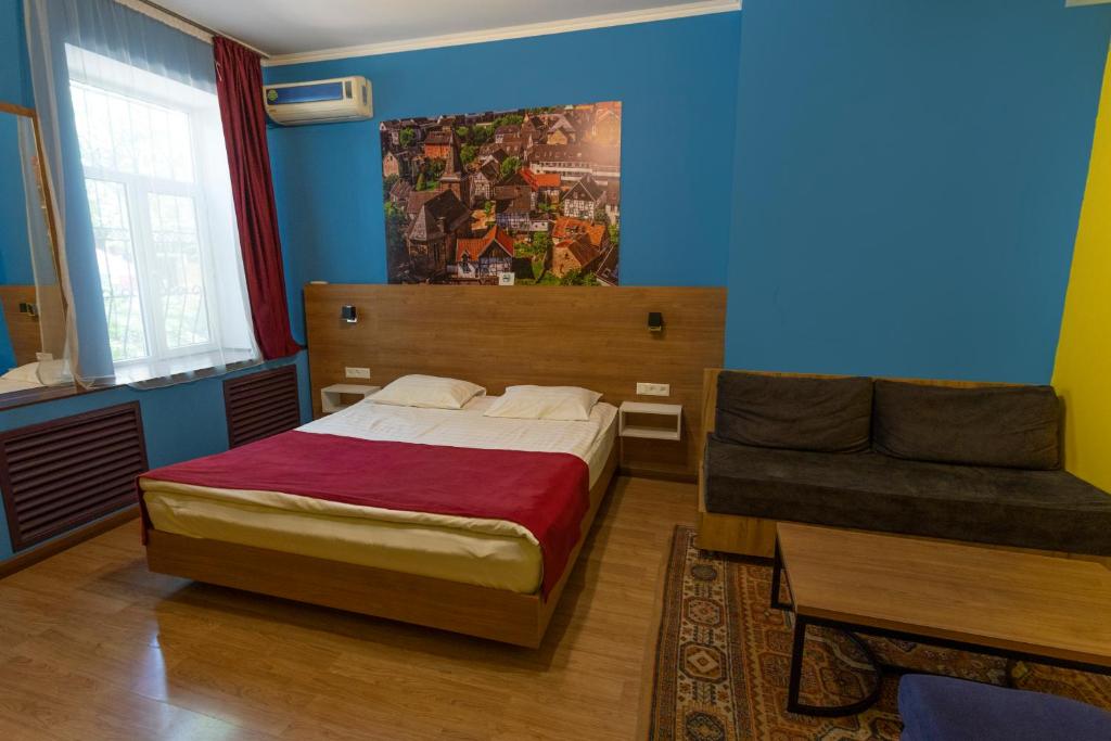 Postel nebo postele na pokoji v ubytování Koisha
