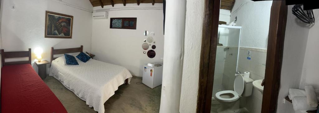 Koupelna v ubytování Pousada Estalagem Paraty