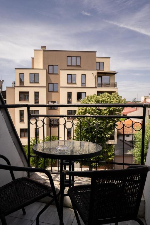 Balkón nebo terasa v ubytování Jeweller Hotel